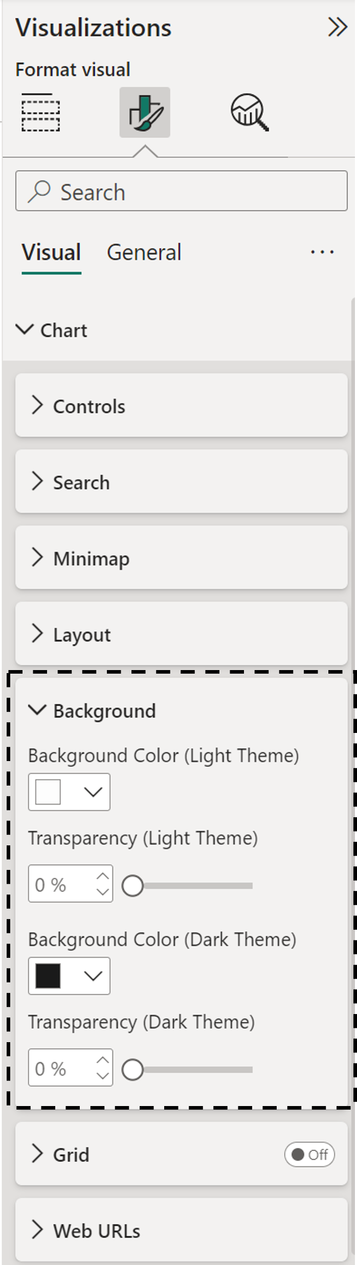 Theme settings